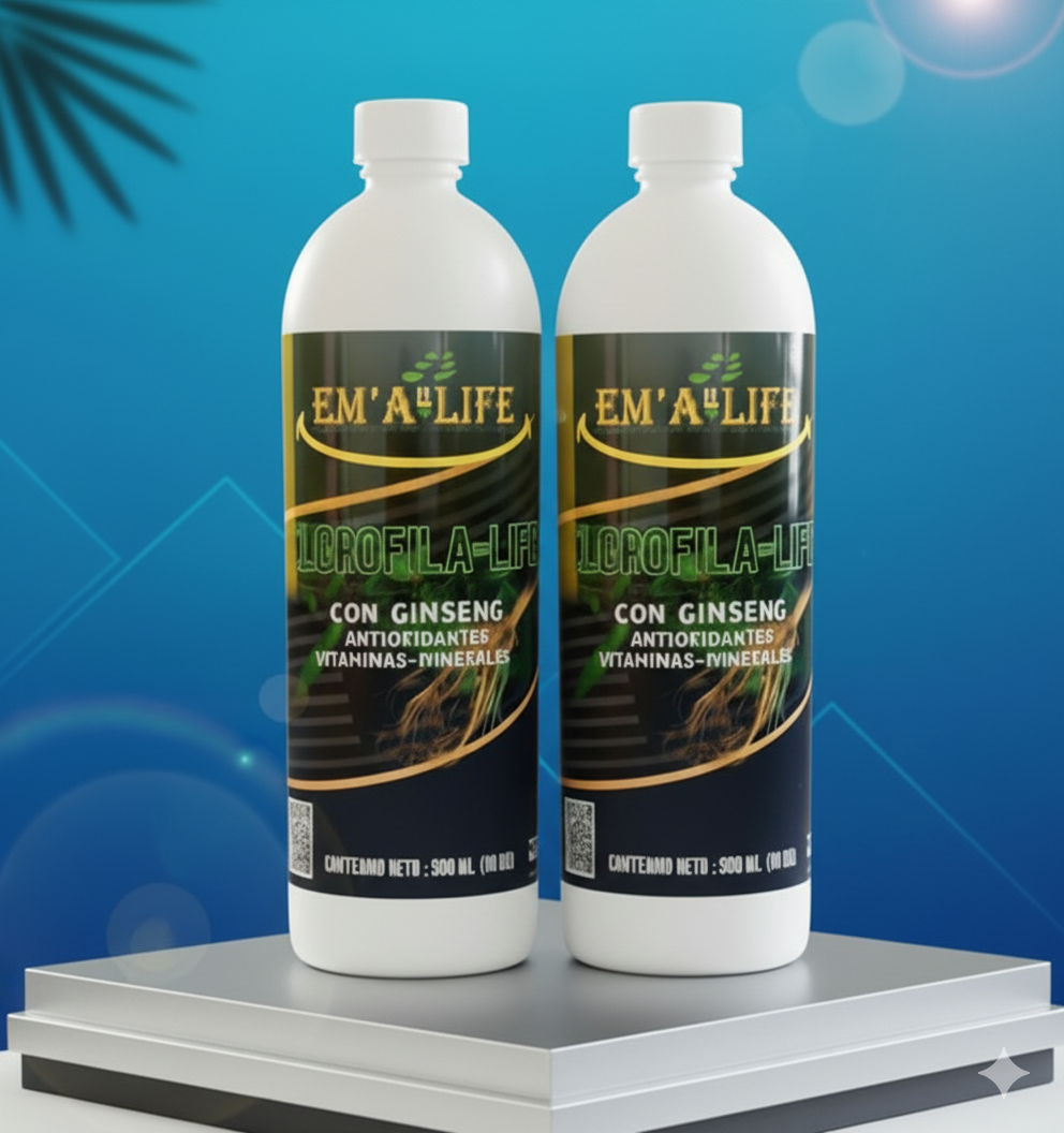 PROMOCION 2 CLOROFILA-LIFE CON GINSENG